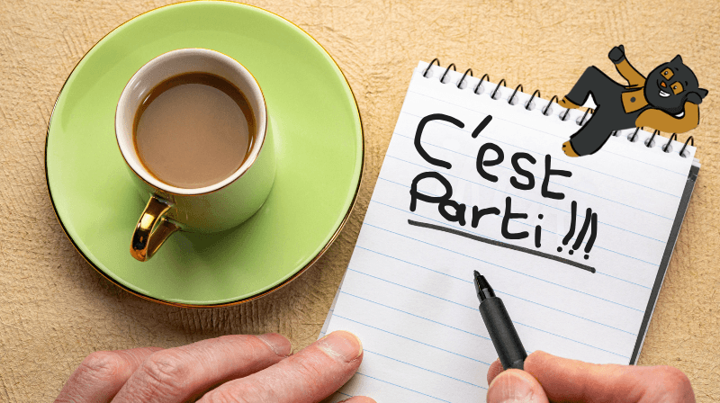 Une personne en train de faire son ikigai afin de déterminer sa mission de vie